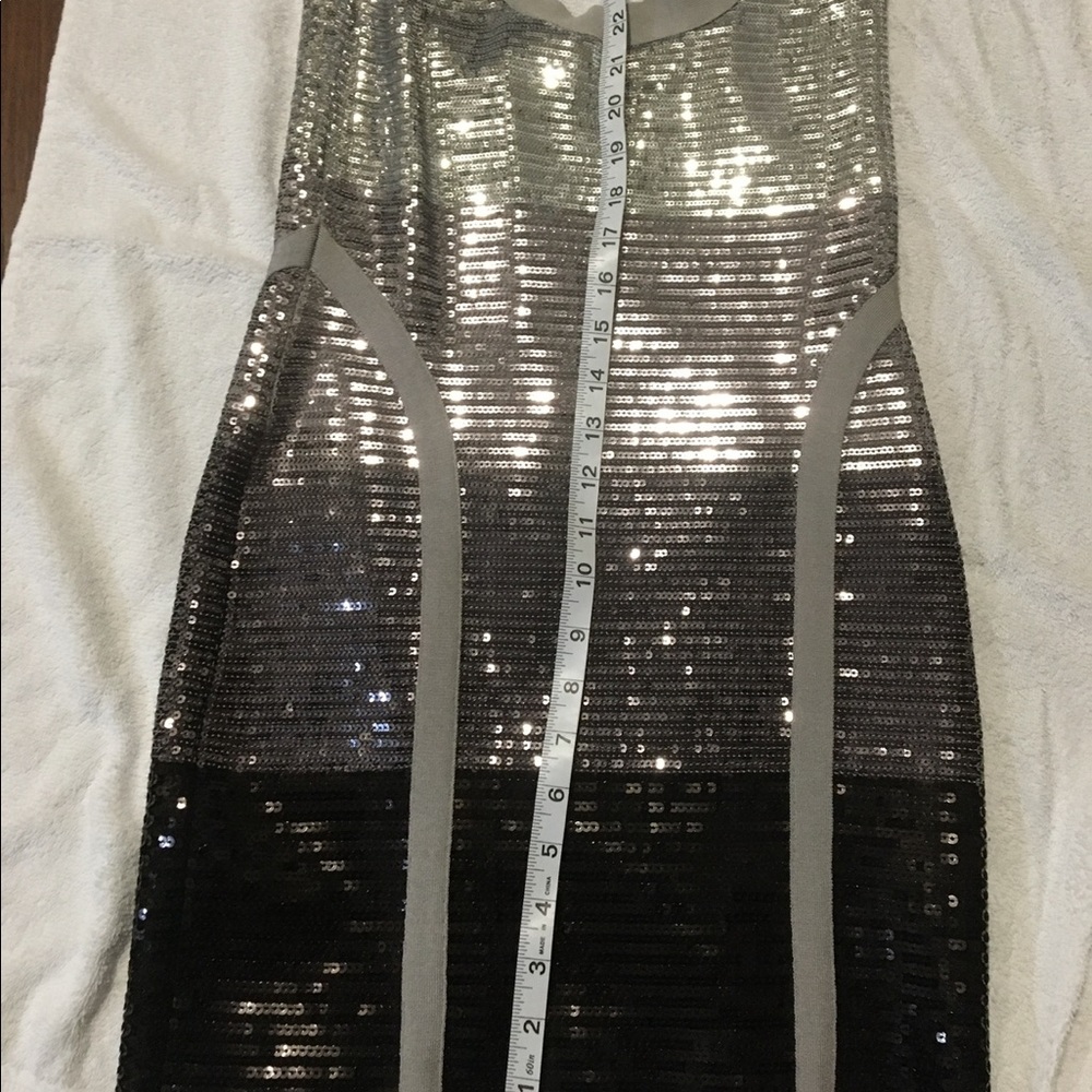 Bebe, M, short mini sequin dress